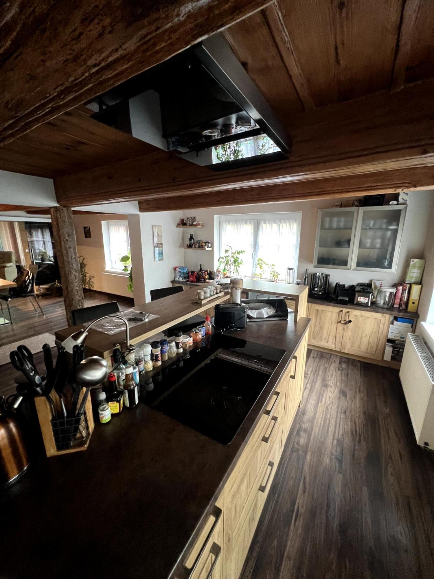 Haus Mit Pool โกรสเชอเนา ภายนอก รูปภาพ